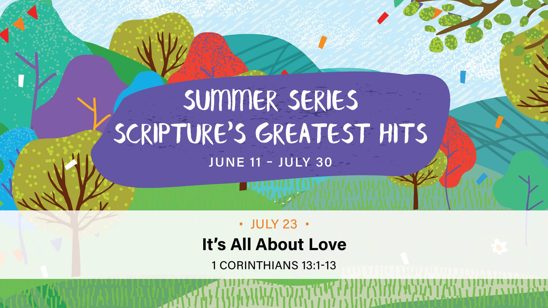 Scripture's Greatest Hits: It's All About Love